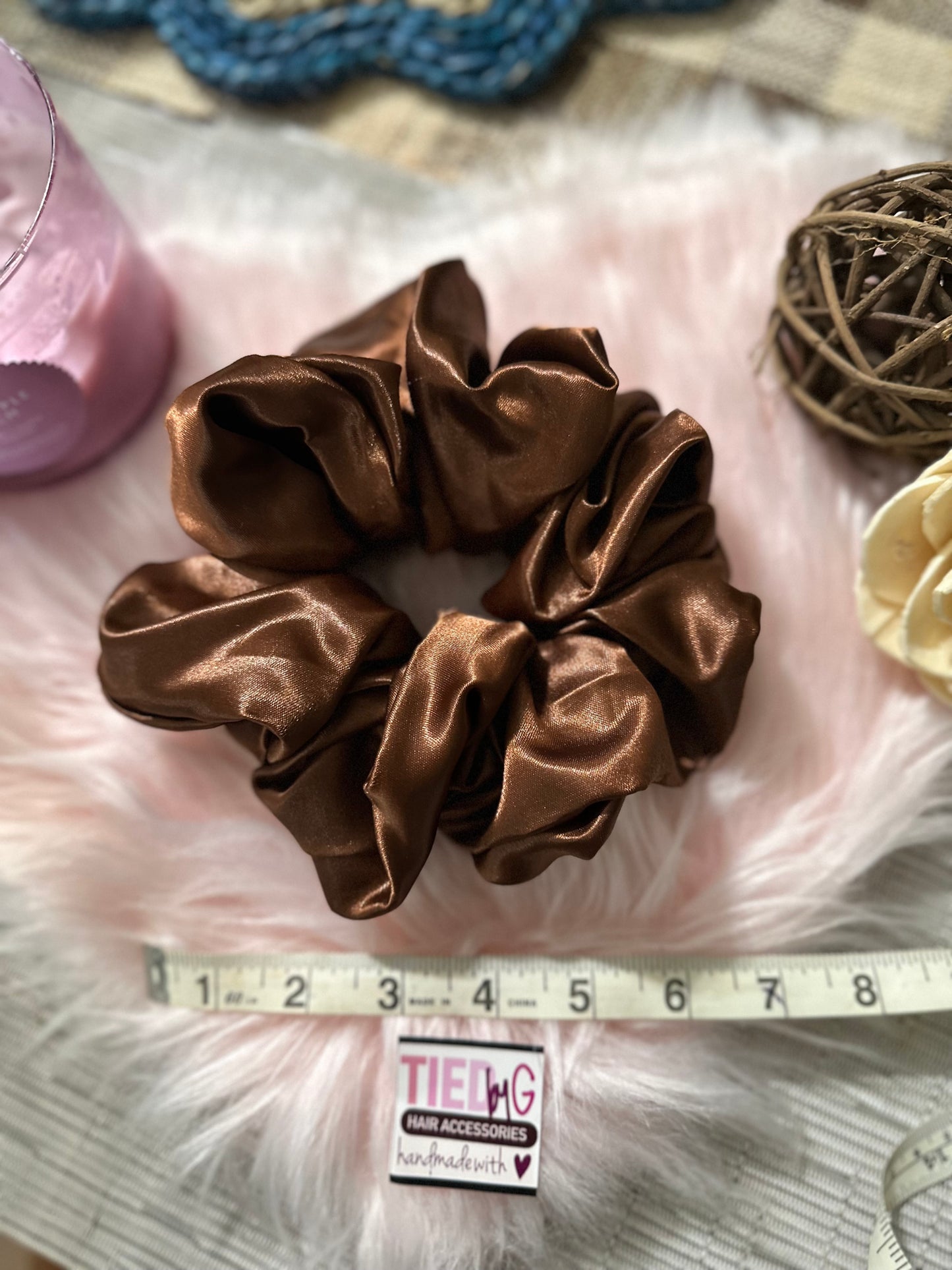 XL SCRUNCHIES - SATIN