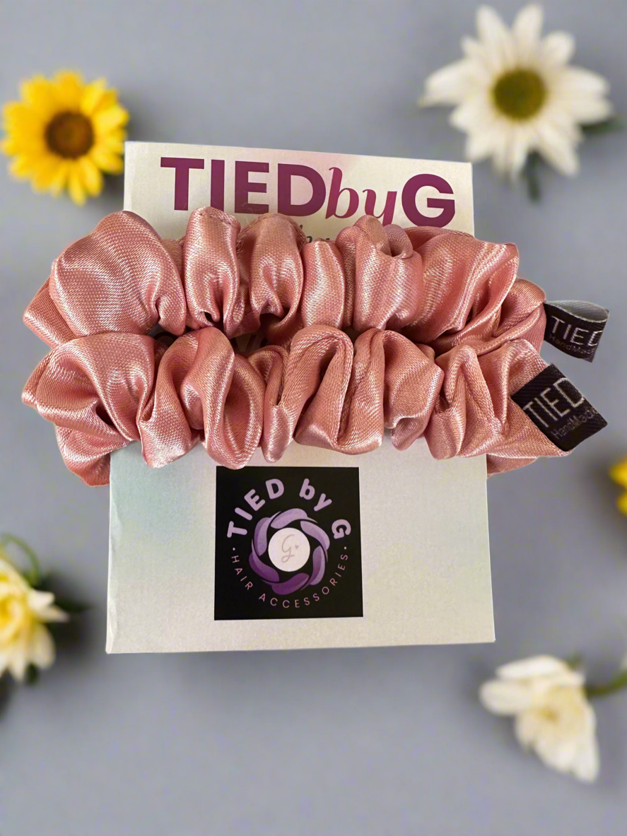 MINI scrunchies SATIN version