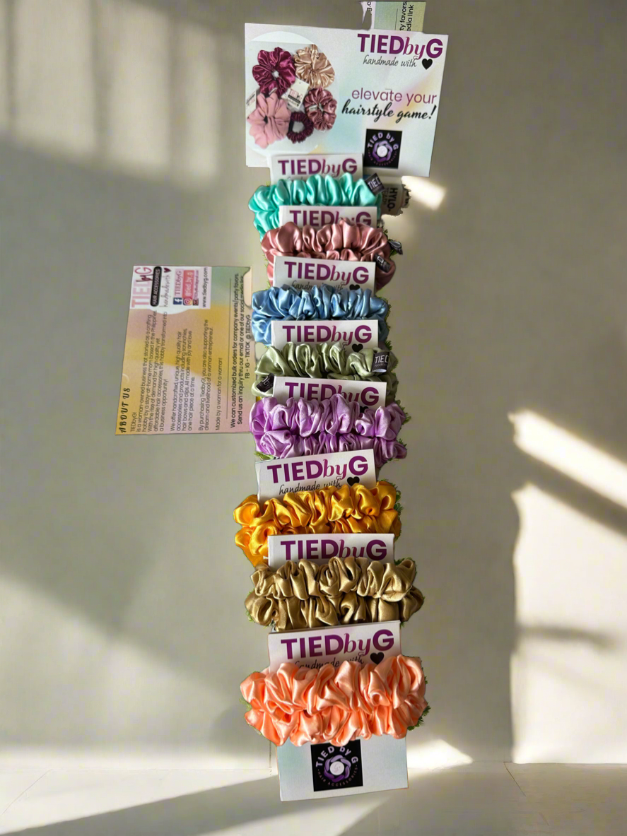 MINI scrunchies SATIN version