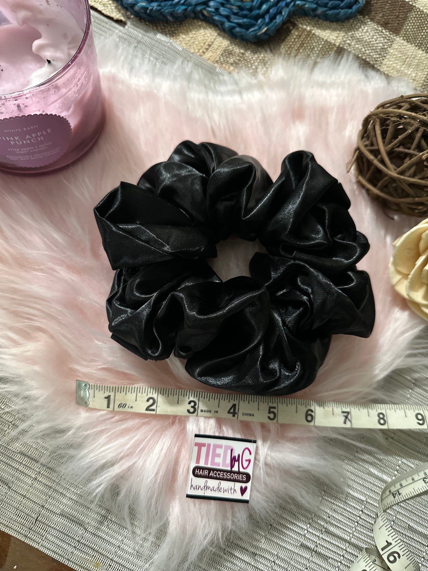 XL SCRUNCHIES - SATIN