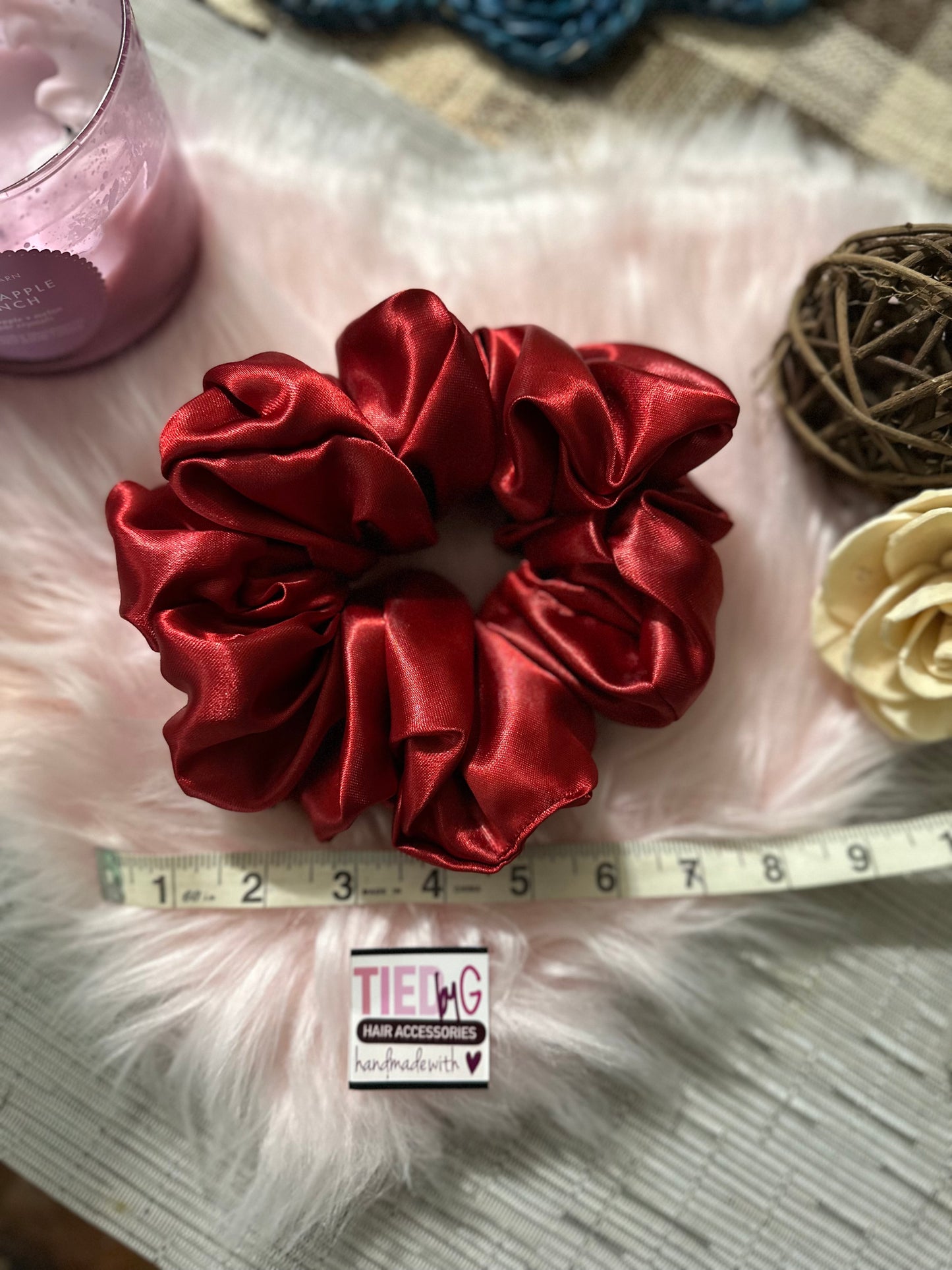 XL SCRUNCHIES - SATIN