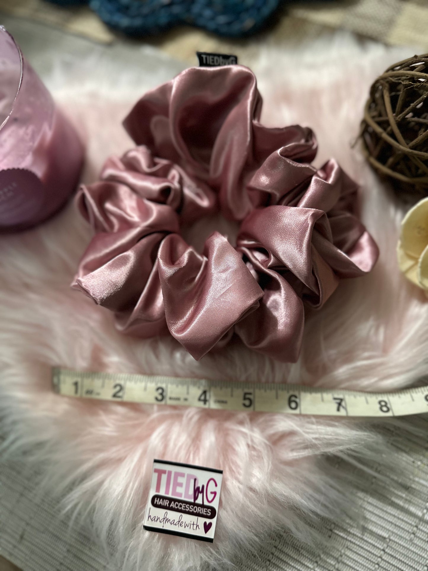 XL SCRUNCHIES - SATIN