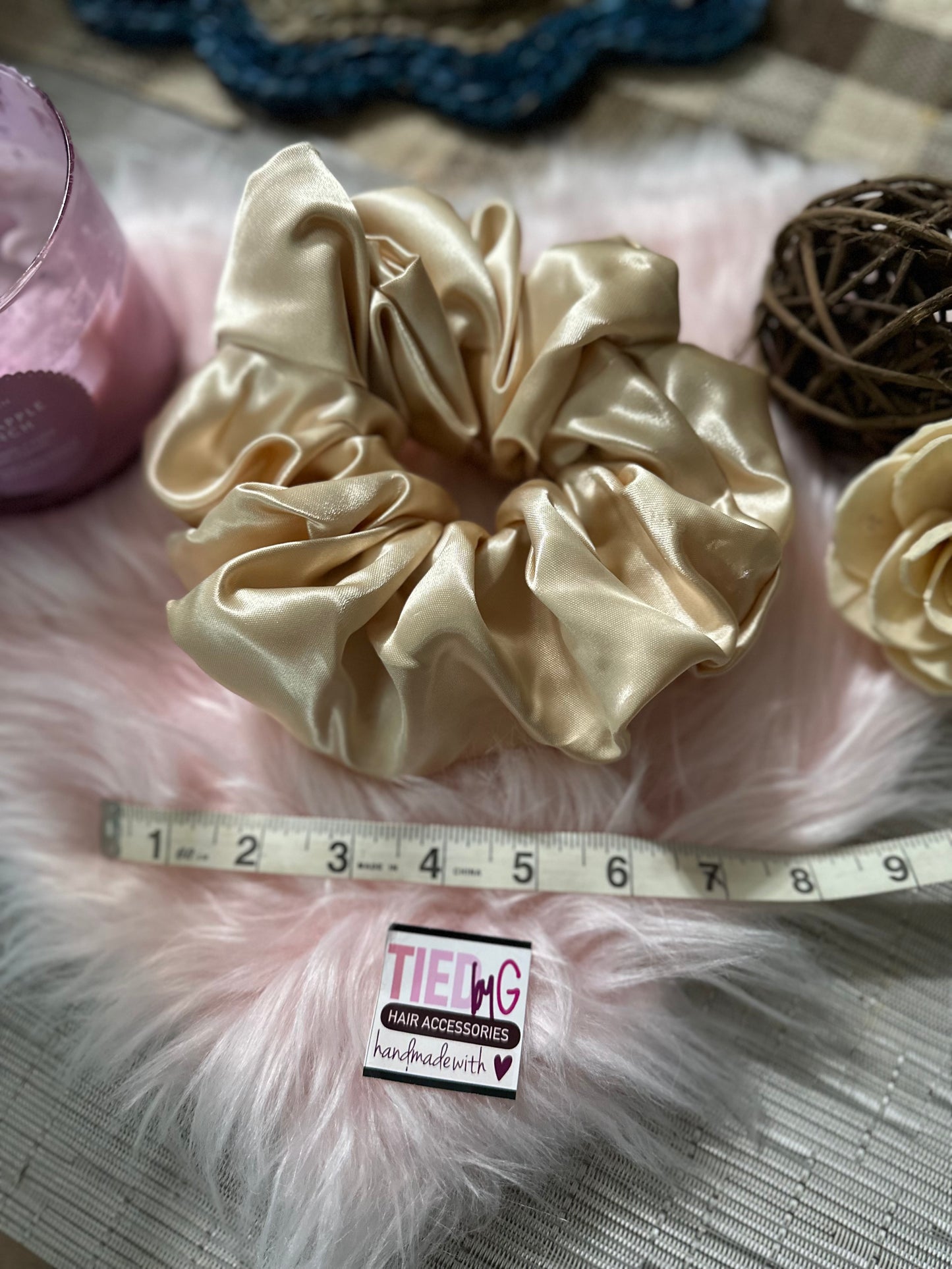 XL SCRUNCHIES - SATIN