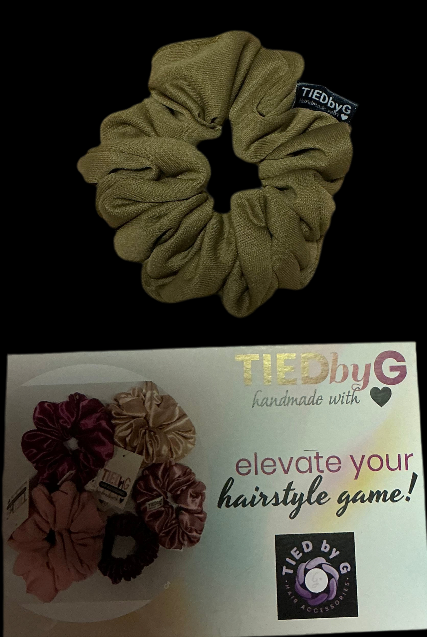 SCRUNCHIES - NEOPRENE - Medium Sz