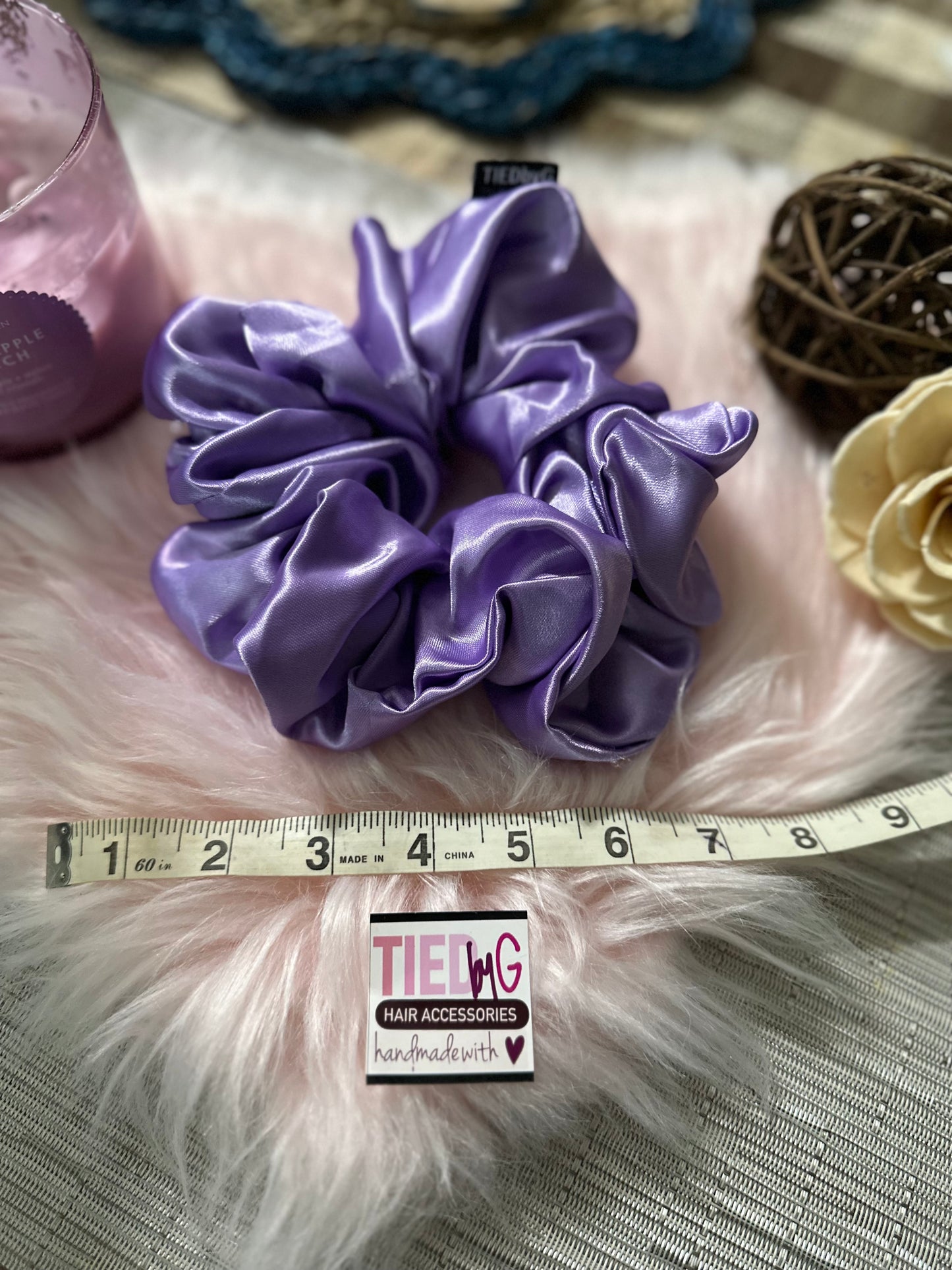 XL SCRUNCHIES - SATIN