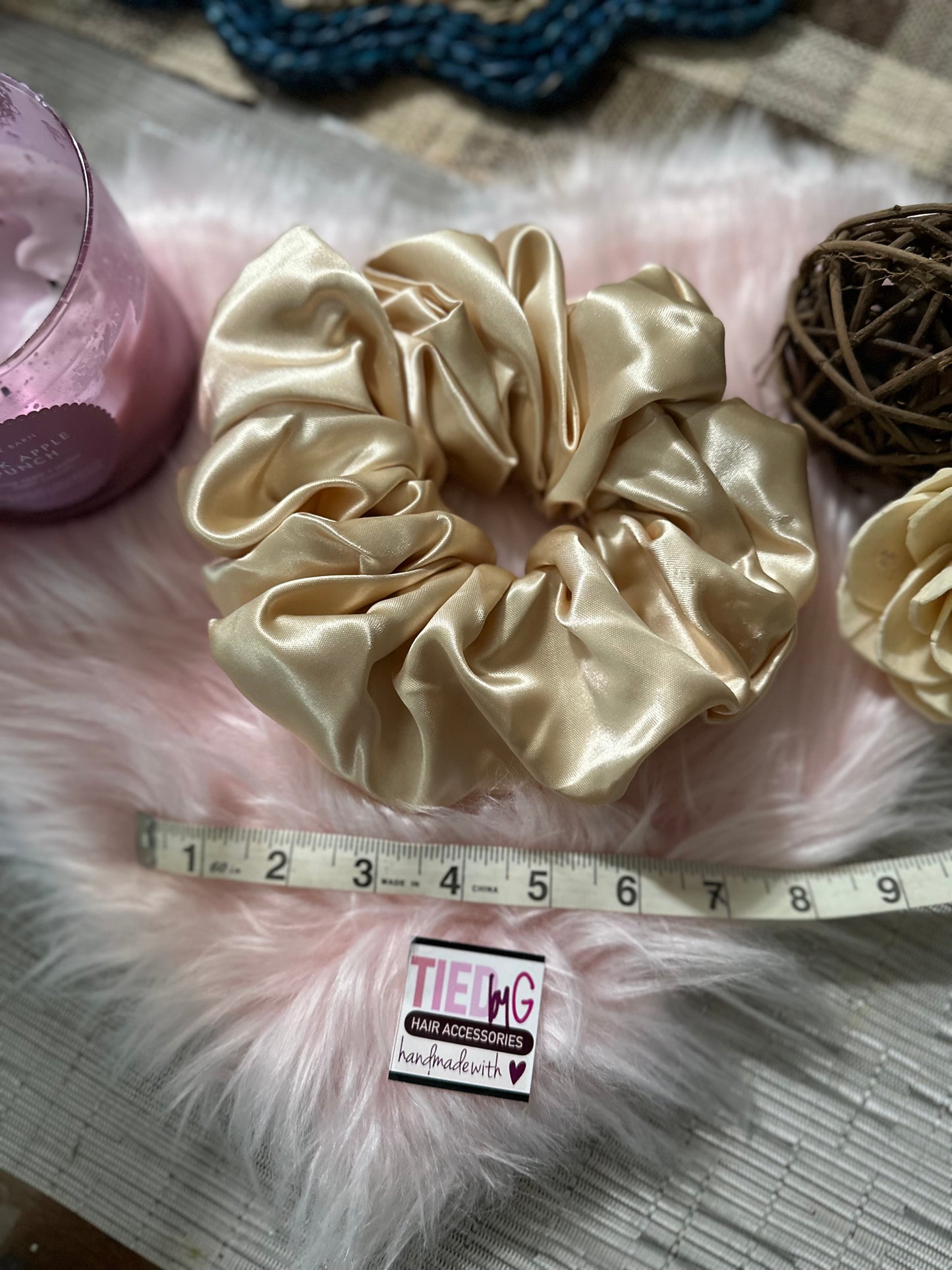 XL SCRUNCHIES - SATIN