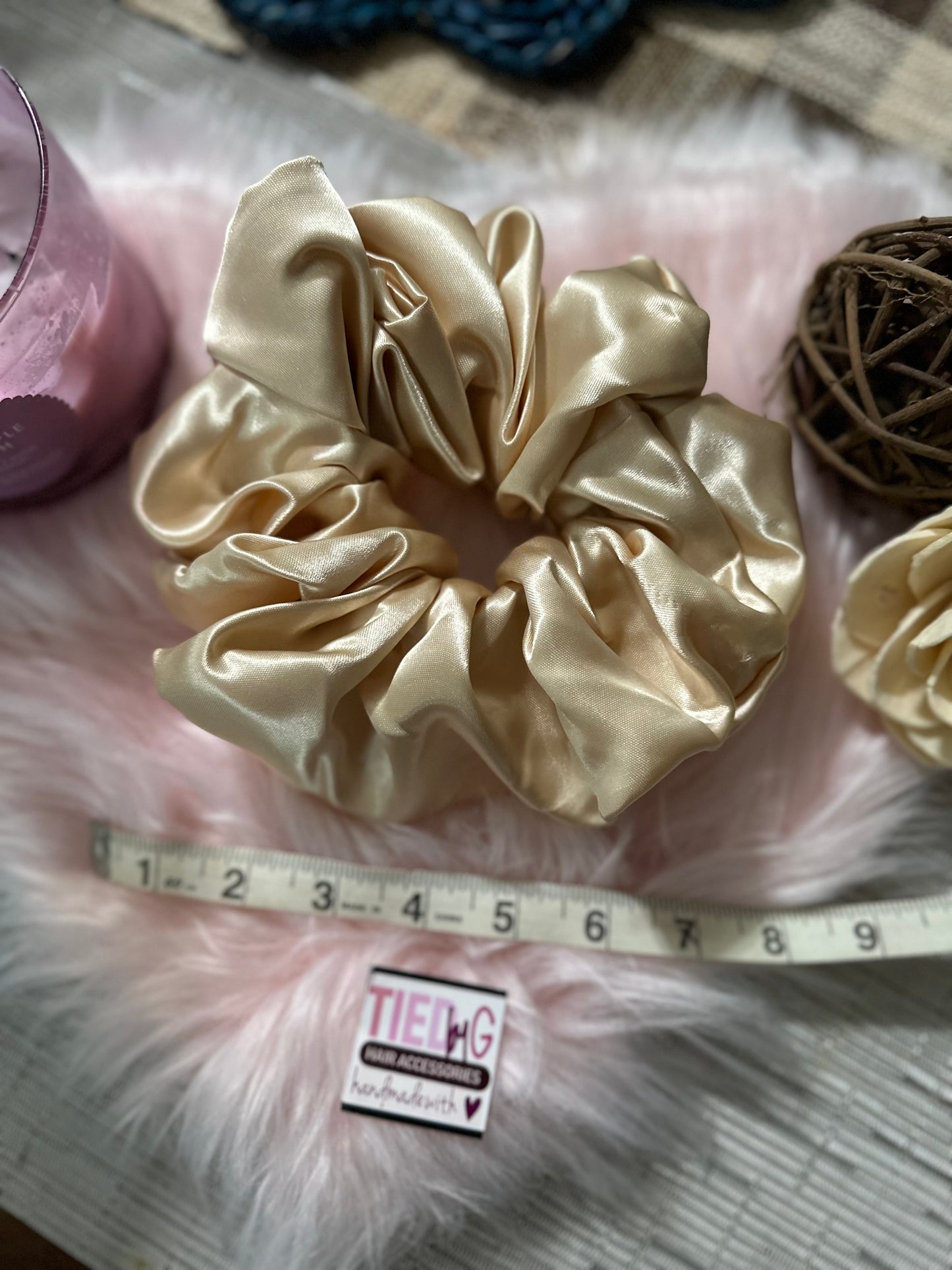XL SCRUNCHIES - SATIN