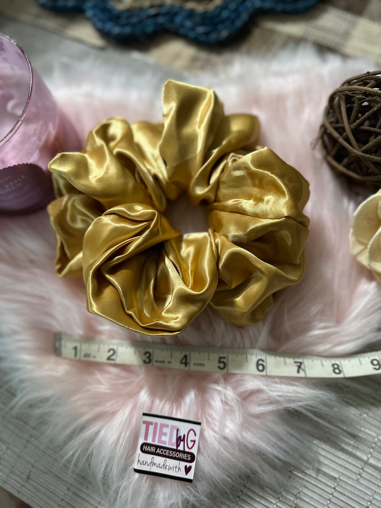 XL SCRUNCHIES - SATIN