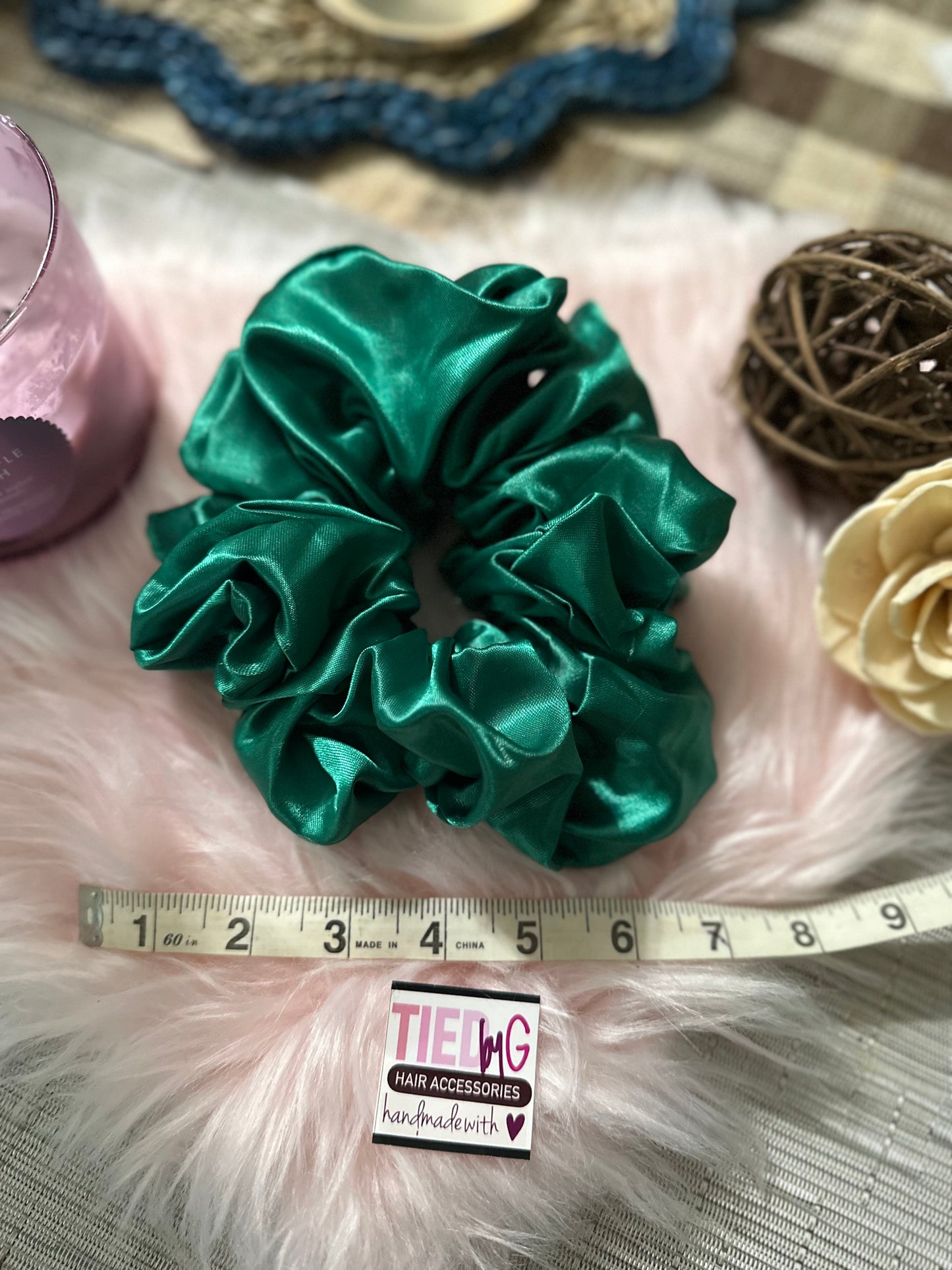XL SCRUNCHIES - SATIN