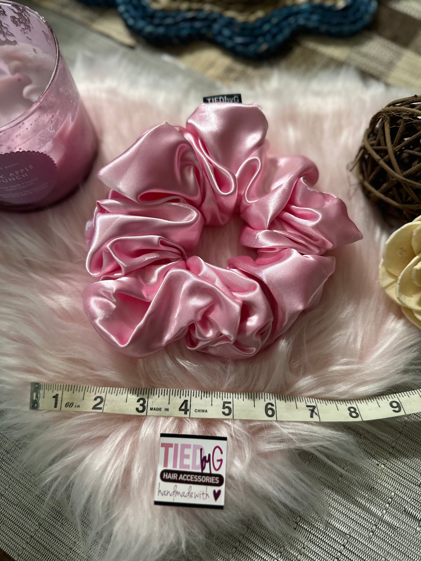 XL SCRUNCHIES - SATIN