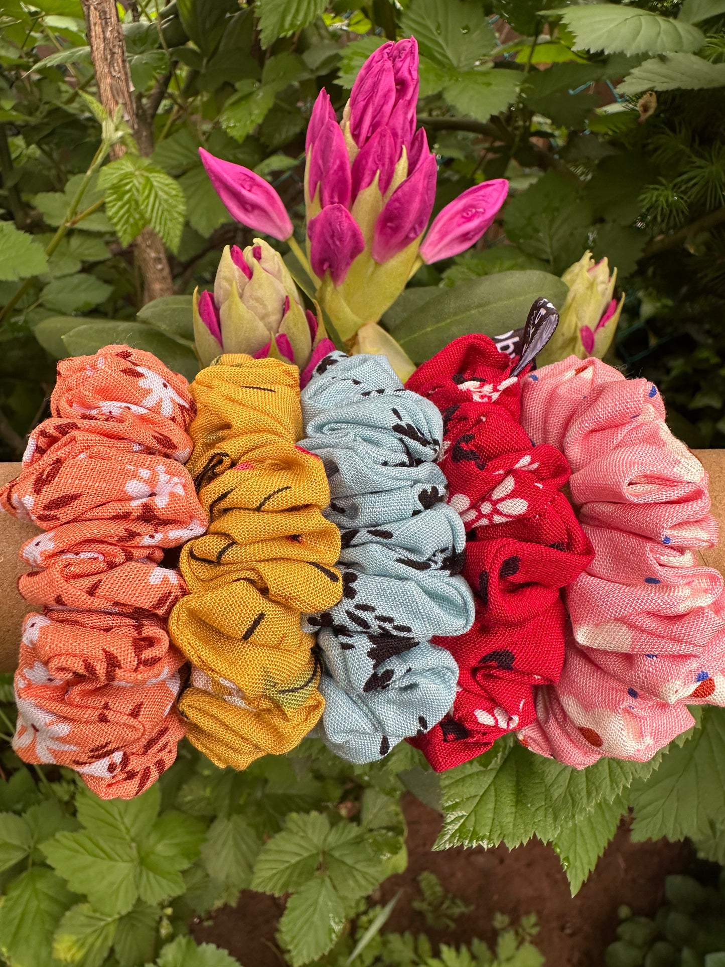 MINI scrunchie -  FLORAL edition