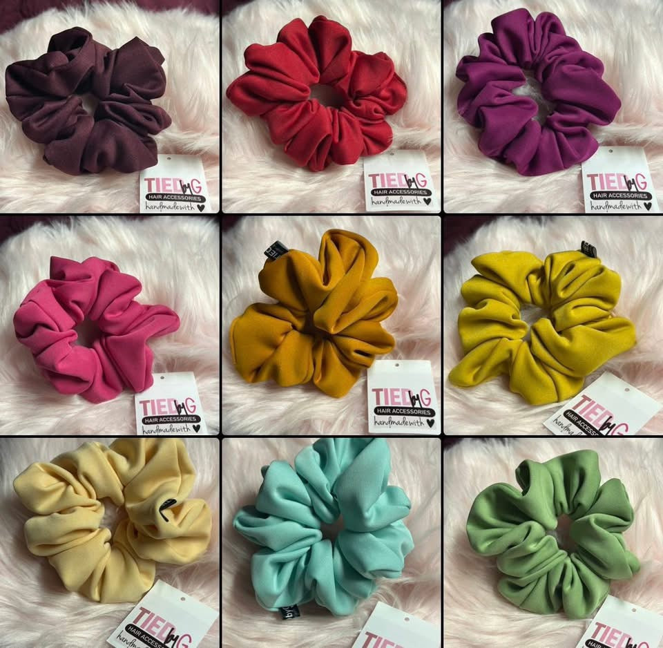 NEOPRENE scrunchie - LARGE